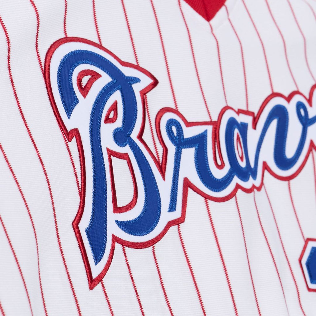 Men's Atlanta Braves Dale Murphy White 1976 MLB Baseball Jersey - view 6