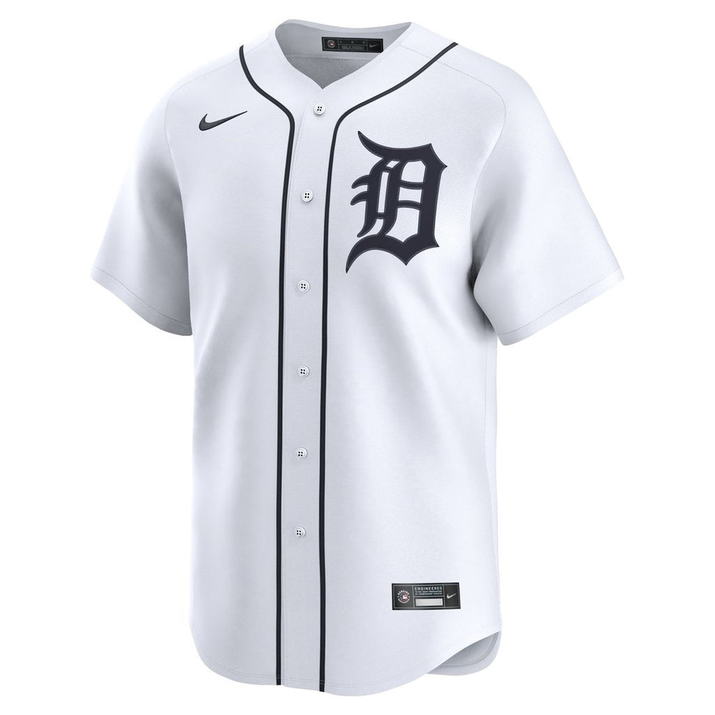 Men's Detroit Tigers Riley Greene White Home Limited MLB Baseball Jersey - view 2