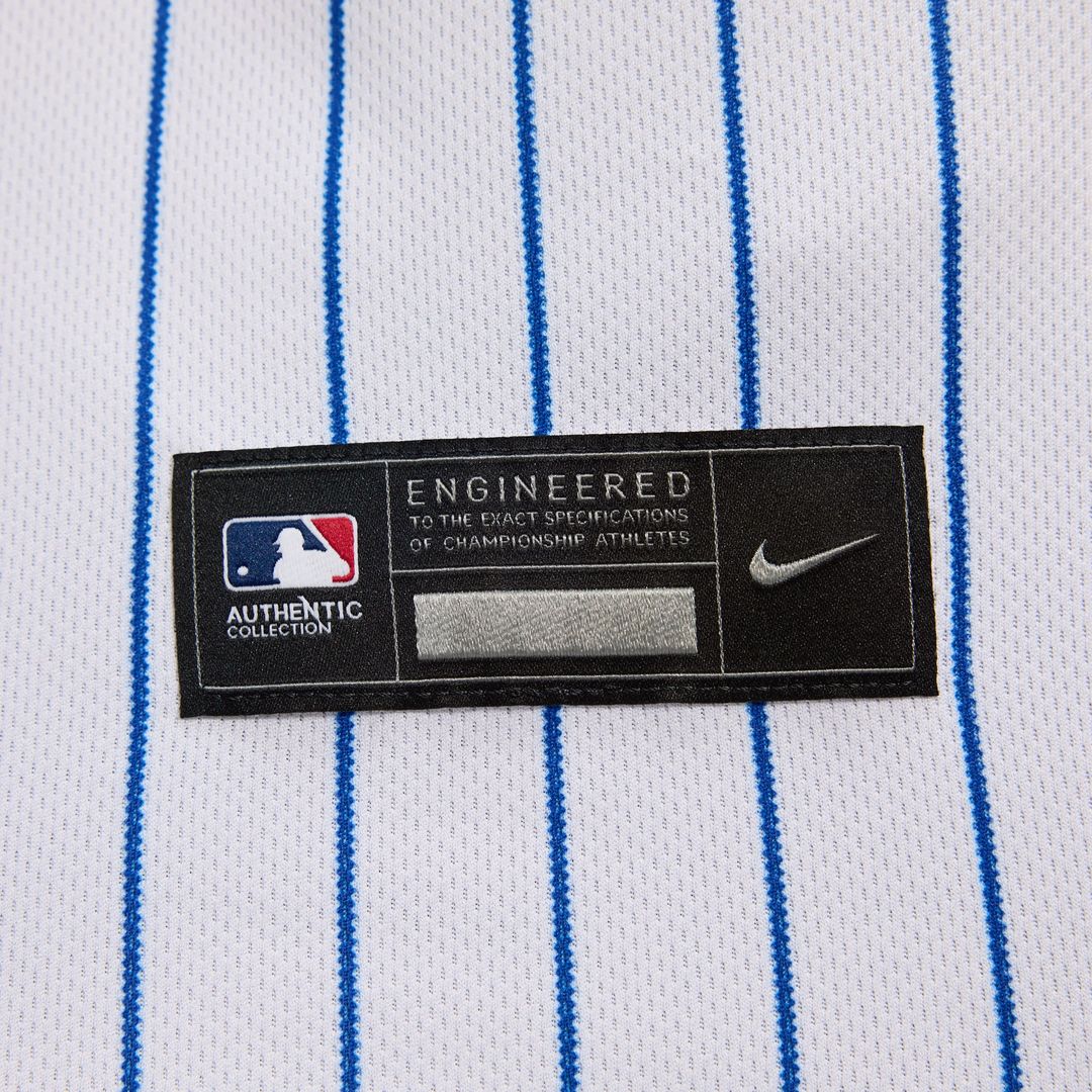 Men's New York Mets Francisco Lindor White Home MLB Baseball Jersey - view 14