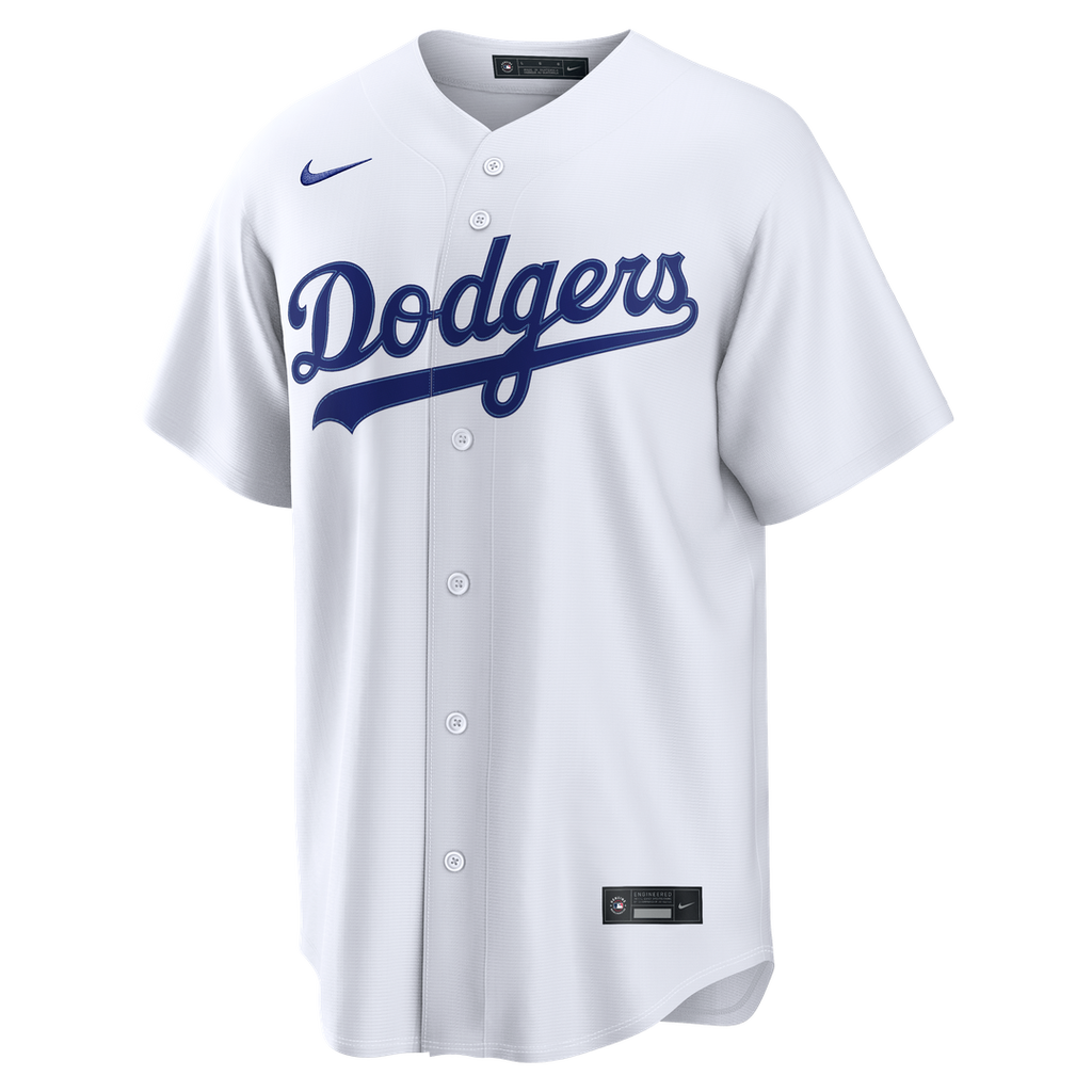 Men's Los Angeles Dodgers Andy Pages White Home Replica MLB Baseball Jersey - view 2