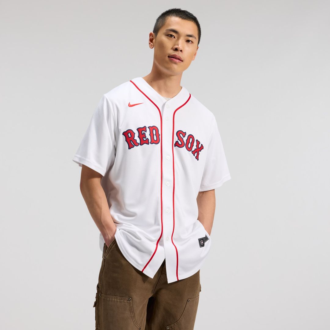 Men's Boston Red Sox Roman Anthony White Home Replica MLB Baseball Jersey - view 2