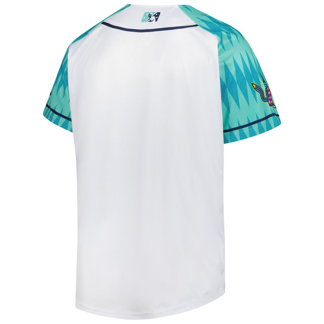 Men's Hillsboro Hops White Copa Replica MLB Baseball Jersey - view 4
