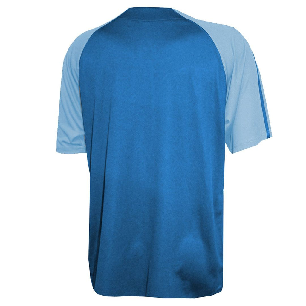 Men's Kansas City Royals Royal Team Raglan MLB Baseball Jersey - view 3