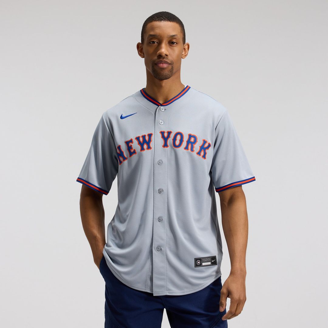 Men's New York Mets Juan Soto Gray Road Replica MLB Baseball Jersey - view 2