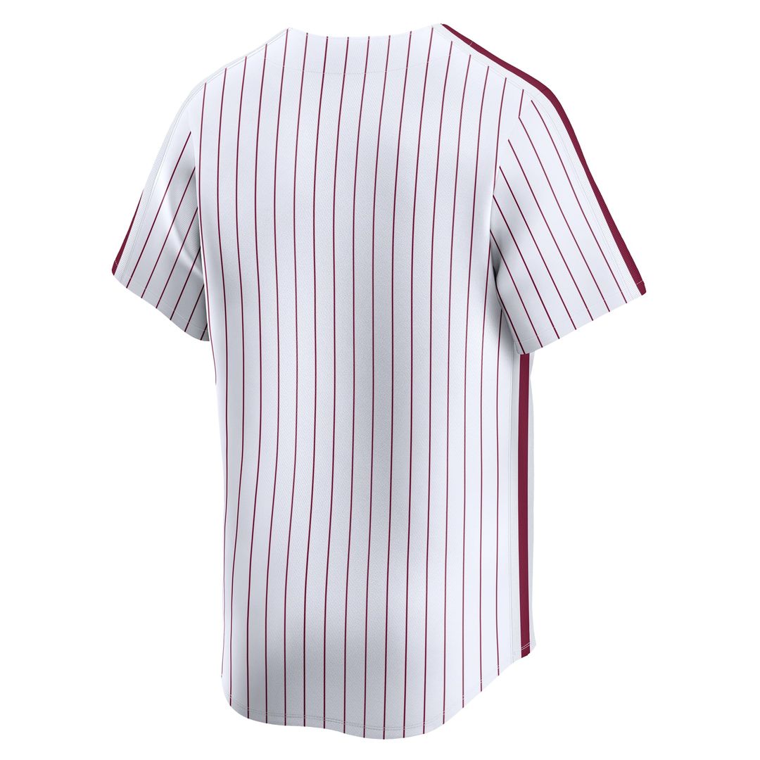 Men's Philadelphia Phillies White Cooperstown Collection Limited MLB Baseball Jersey - view 3