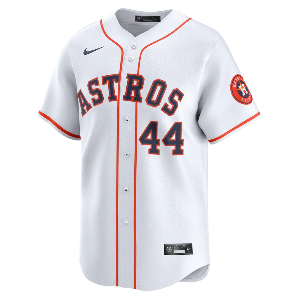Men's Houston Astros Yordan Alvarez White Home Limited MLB Baseball Jersey - view 2
