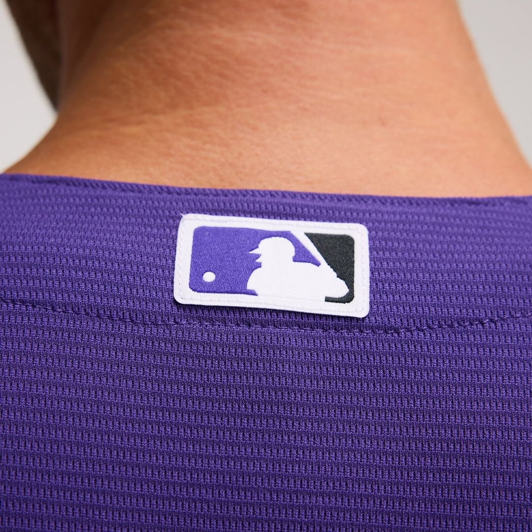Men's Colorado Rockies White Home Replica MLB Baseball Jersey - view 34