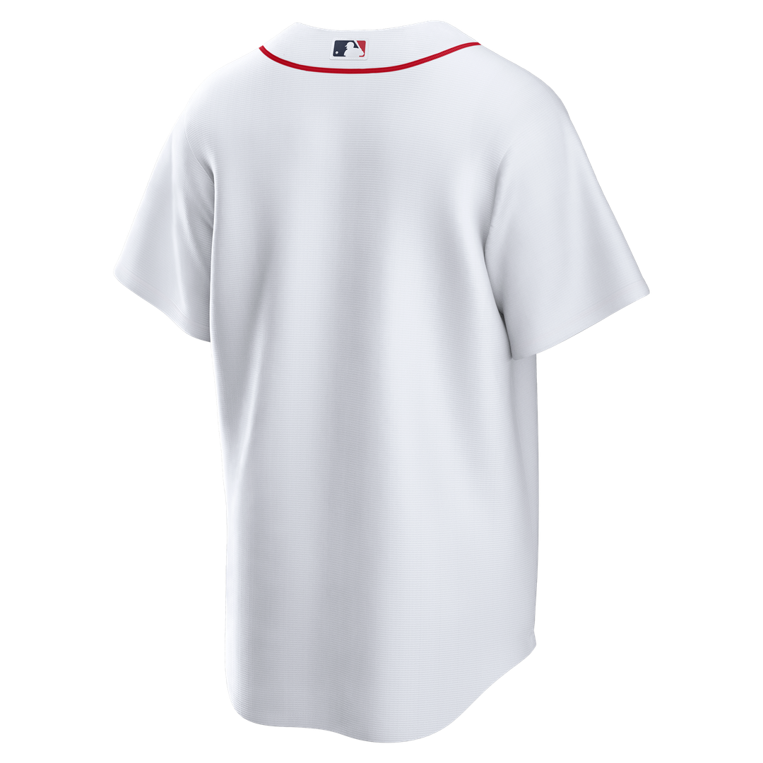 Men's Boston Red Sox White Home Big & Tall Replica MLB Baseball Jersey - view 3