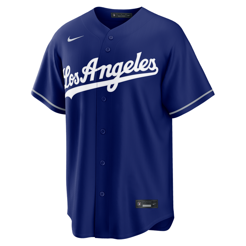Men's Los Angeles Dodgers Shohei Ohtani Gray Road Replica MLB Baseball Jersey - view 8