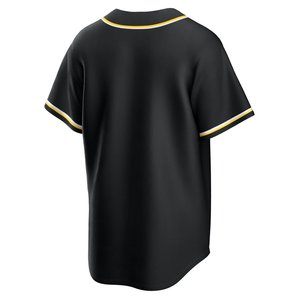Men's San Diego Padres Fashion Replica Black Out MLB Baseball Jersey - view 3