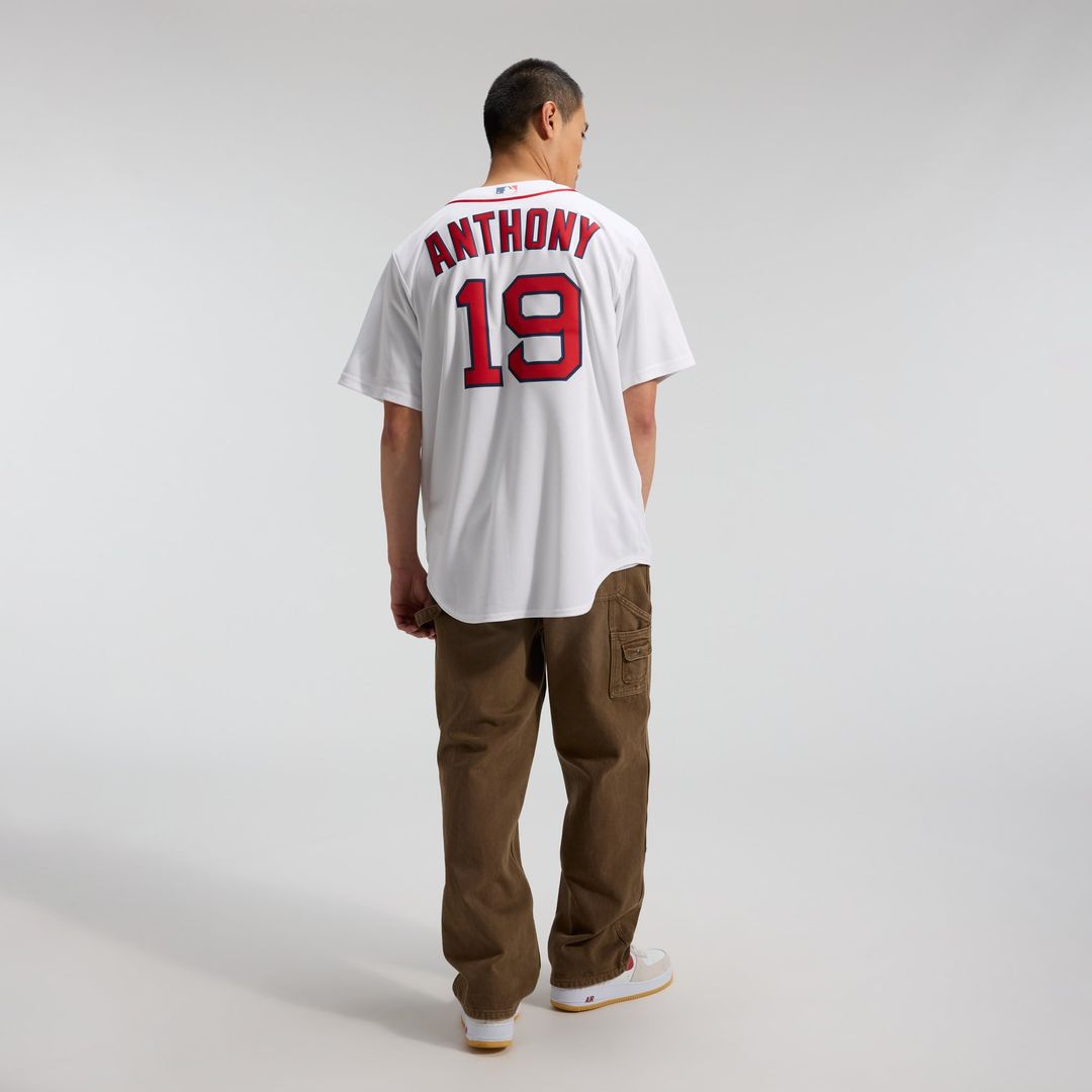 Men's Boston Red Sox Roman Anthony White Home Replica MLB Baseball Jersey - view 5