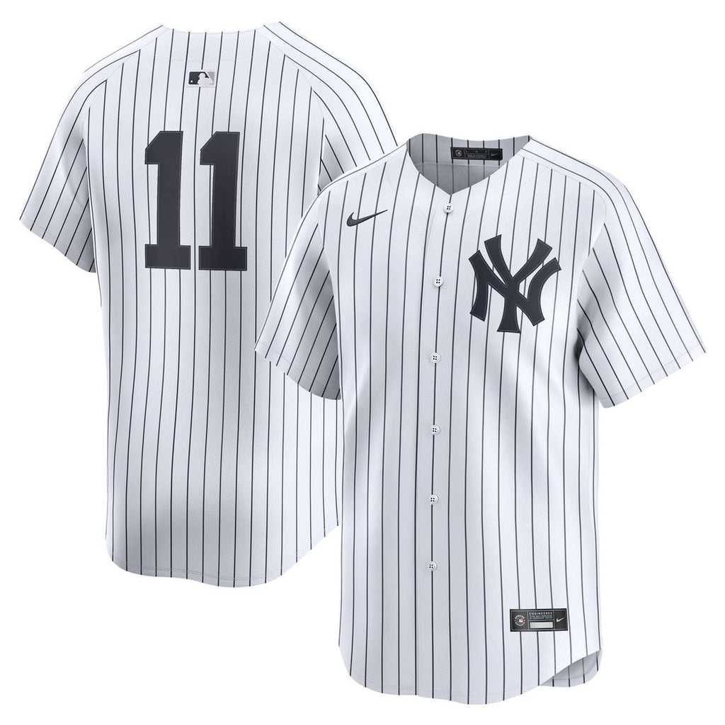 Men's New York Yankees Anthony Volpe White Home Limited MLB Baseball Jersey - view 1
