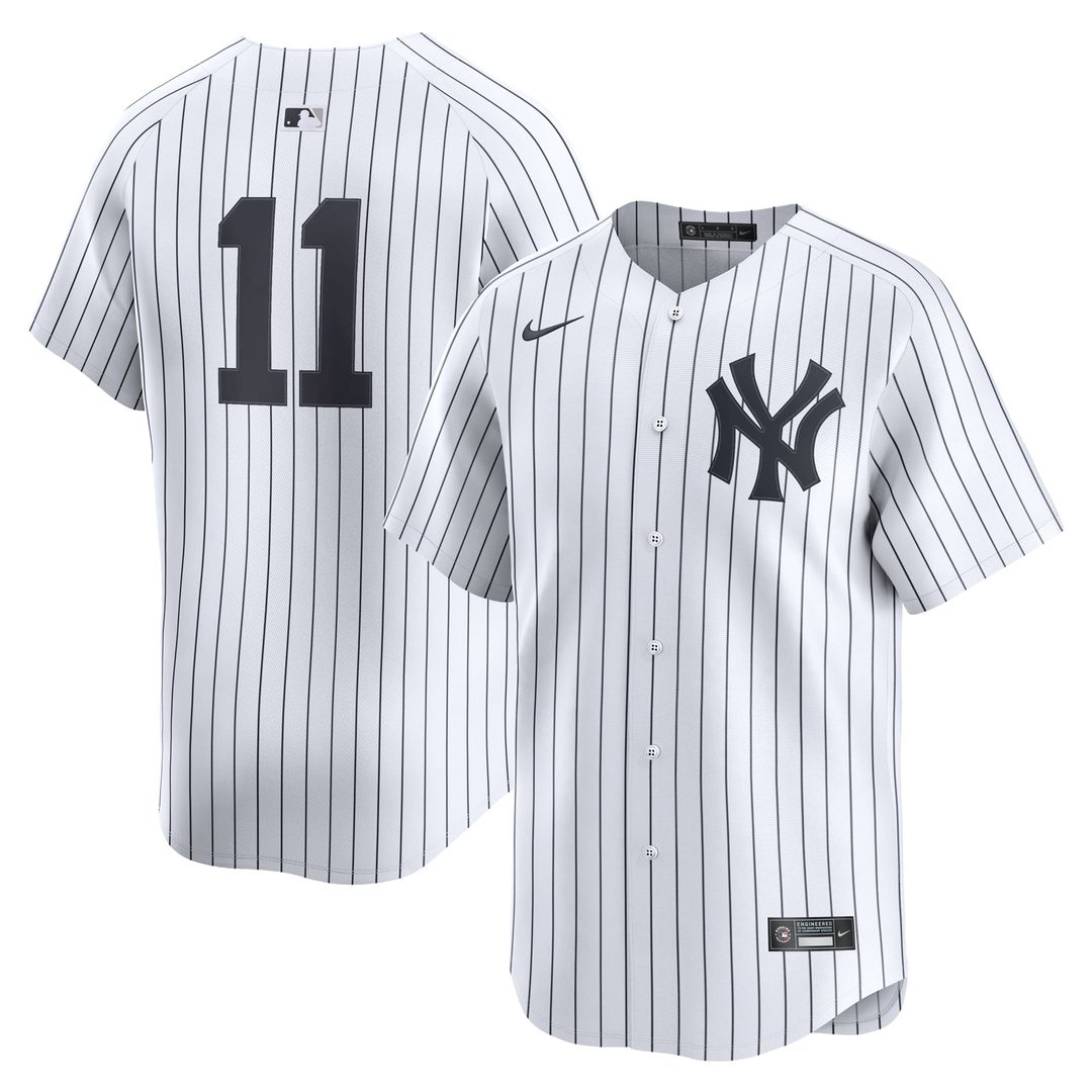Men's New York Yankees Anthony Volpe White Home Limited MLB Baseball Jersey - view 1