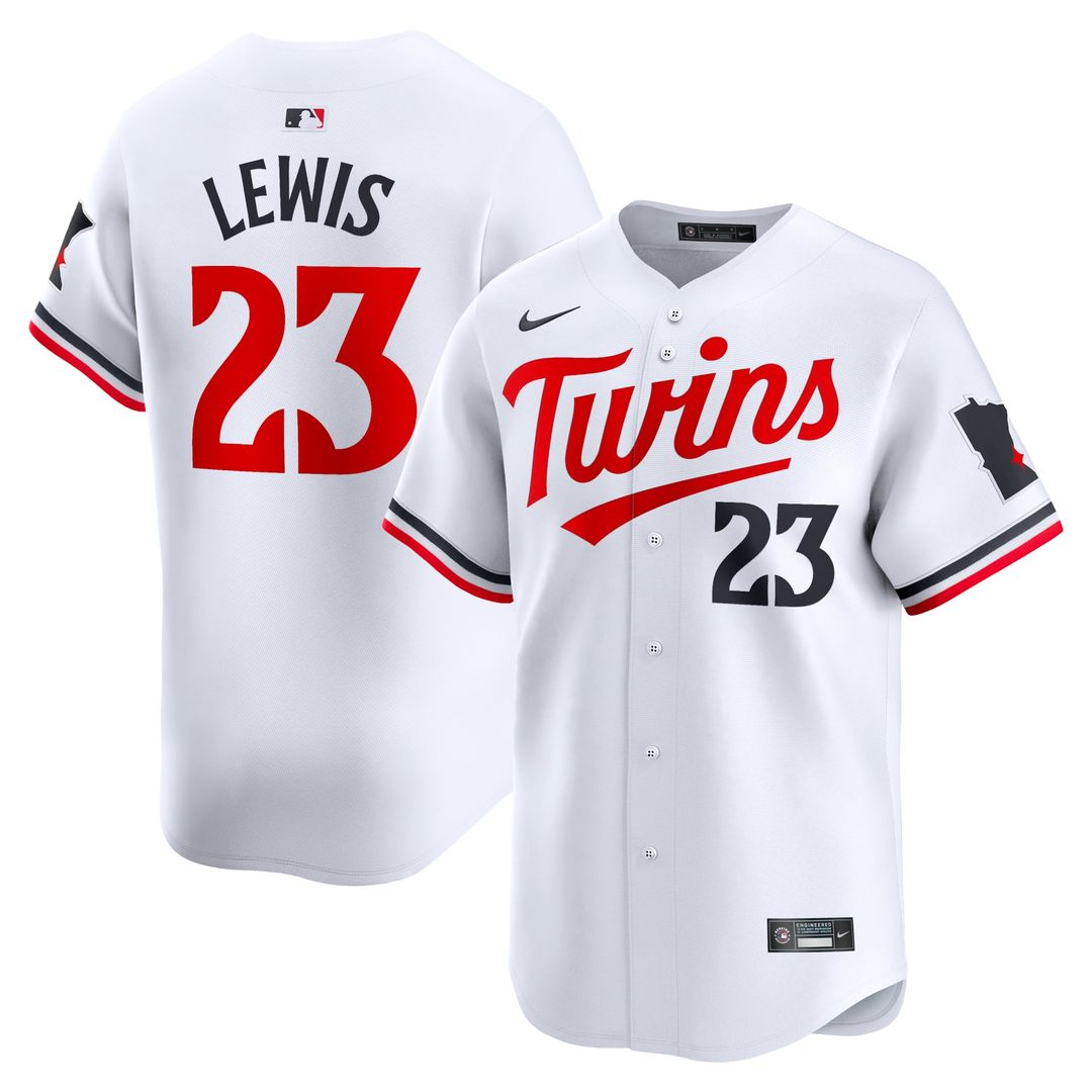 Men's Minnesota Twins Royce Lewis White Home Limited MLB Baseball Jersey - view 1
