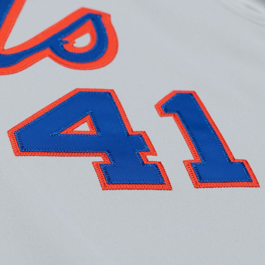 Men's New York Mets Tom Seaver Gray 1976 MLB Baseball Jersey - view 8