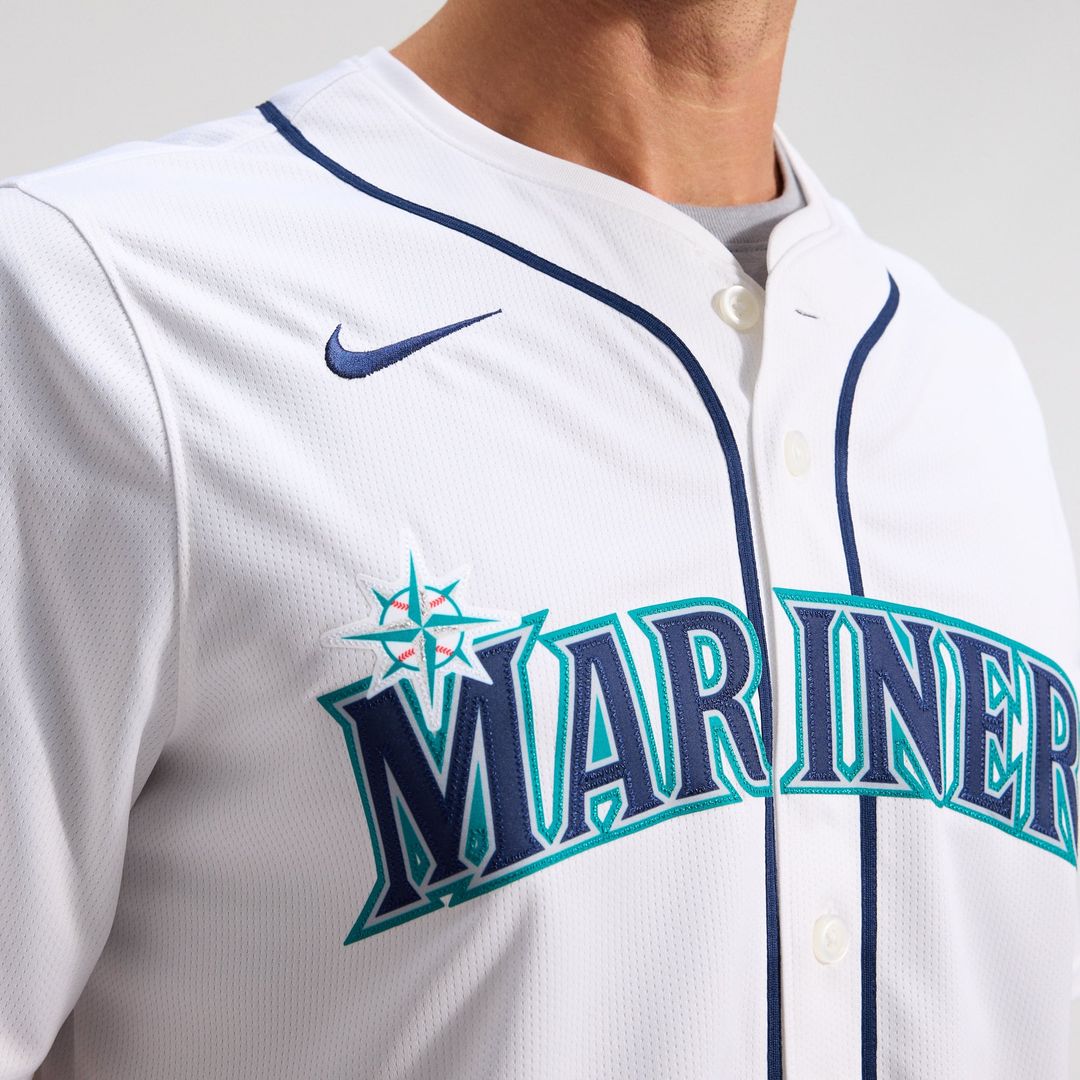 Men's Seattle Mariners Cal Raleigh Teal Alternate Limited MLB Baseball Jersey - view 38
