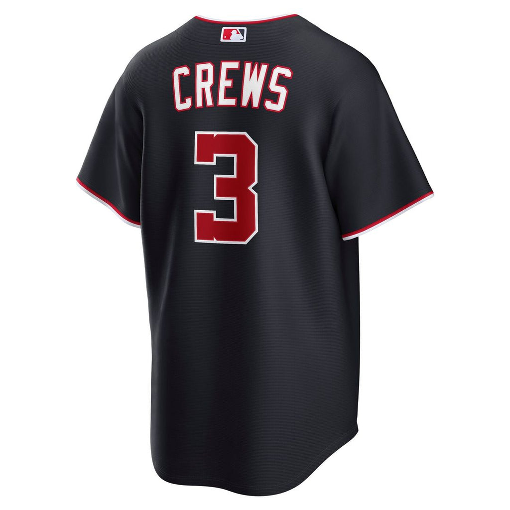 Men's Washington Nationals Dylan Crews Gray Road Replica MLB Baseball Jersey - view 9