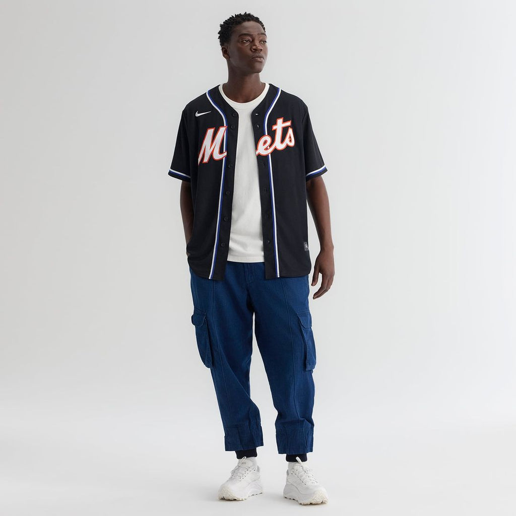 Men's New York Mets Juan Soto Fashion Replica Black Out MLB Baseball Jersey - view 5
