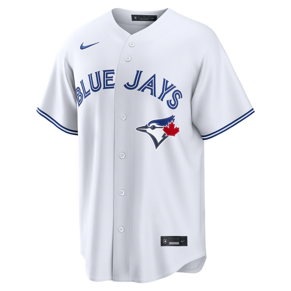 Men's Toronto Blue Jays Trey Yesavage White Home Replica MLB Baseball Jersey - view 6