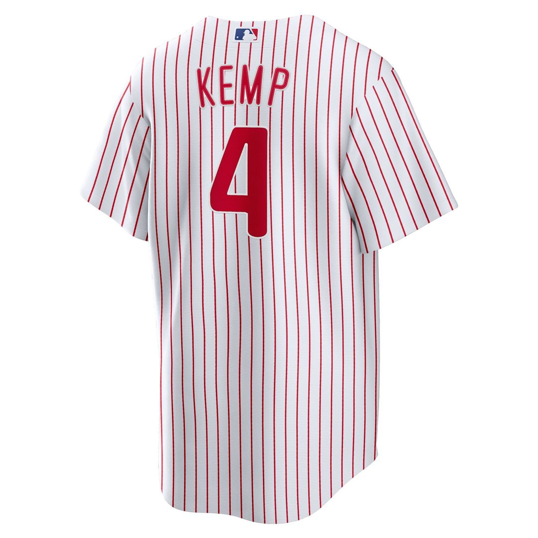 Men's Philadelphia Phillies Otto Kemp White Home Replica MLB Baseball Jersey - view 3