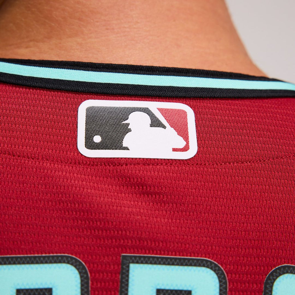 Men's Arizona Diamondbacks Corbin Carroll Crimson Alternate 2 Replica MLB Baseball Jersey - view 13
