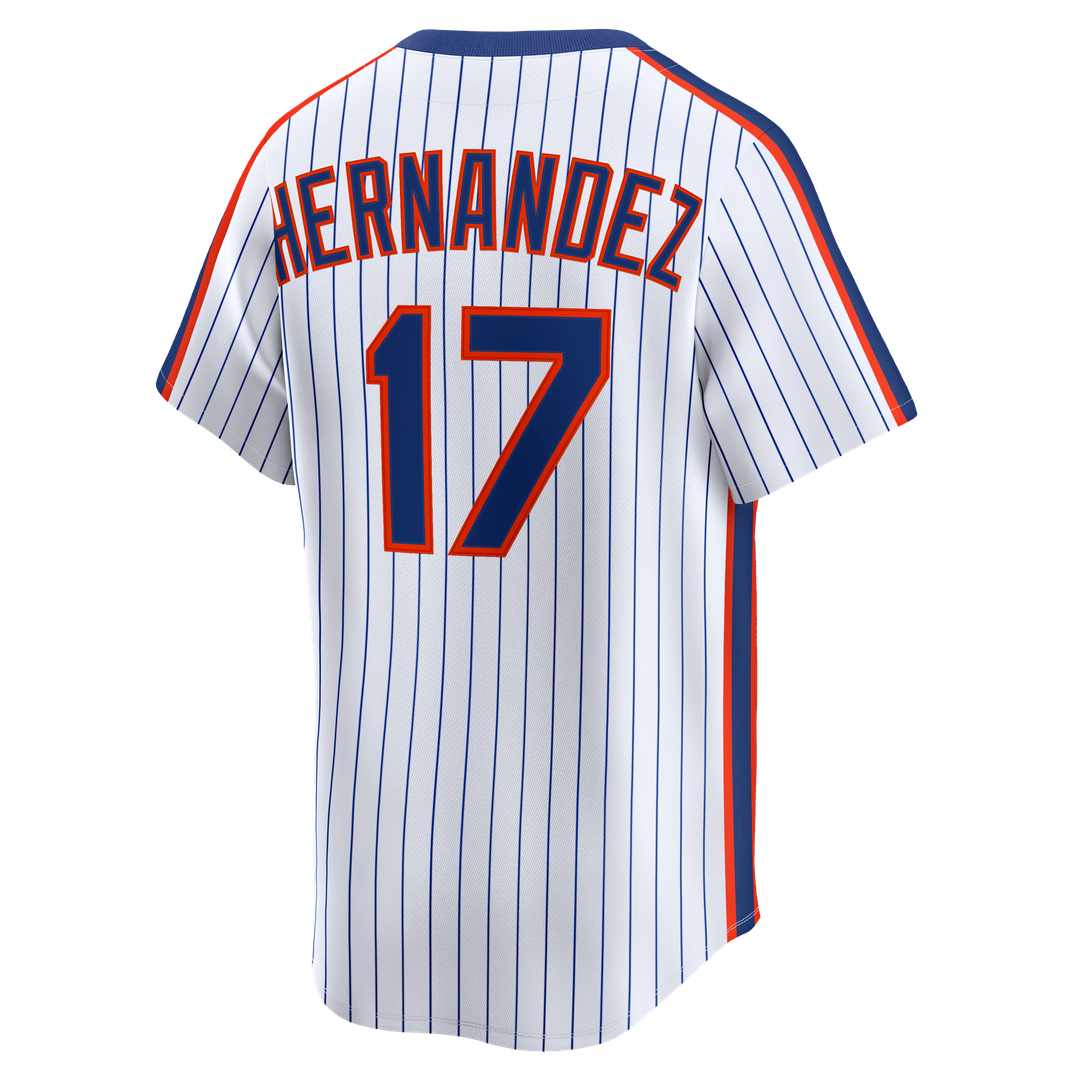 Men's New York Mets Keith Hernandez White Cooperstown Collection Limited MLB Baseball Jersey - view 3