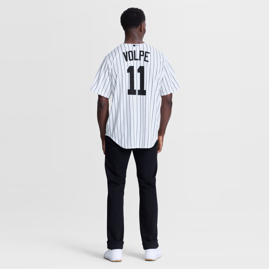 Men's New York Yankees Anthony Volpe White Home Replica MLB Baseball Jersey - view 5