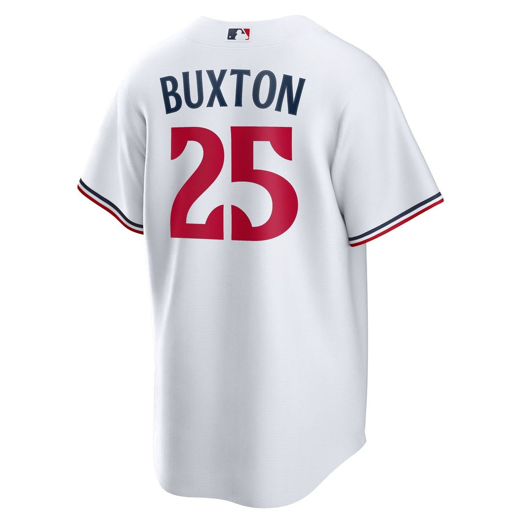 Men's Minnesota Twins Byron Buxton White Home Replica MLB Baseball Jersey - view 3