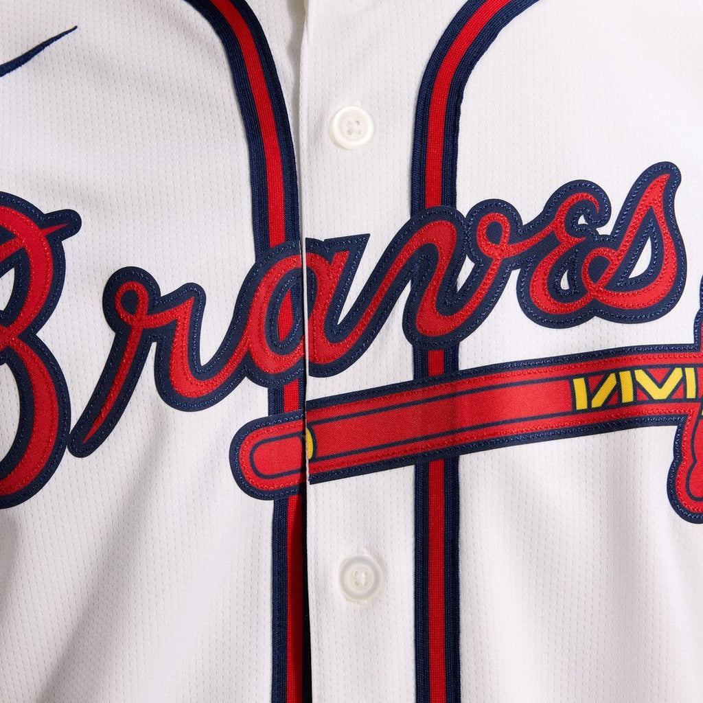 Men's Atlanta Braves Red Alternate Limited MLB Baseball Jersey - view 17