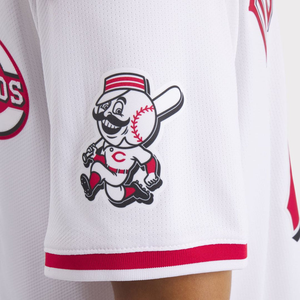 Men's Cincinnati Reds Elly De La Cruz White Home Limited MLB Baseball Jersey - view 13