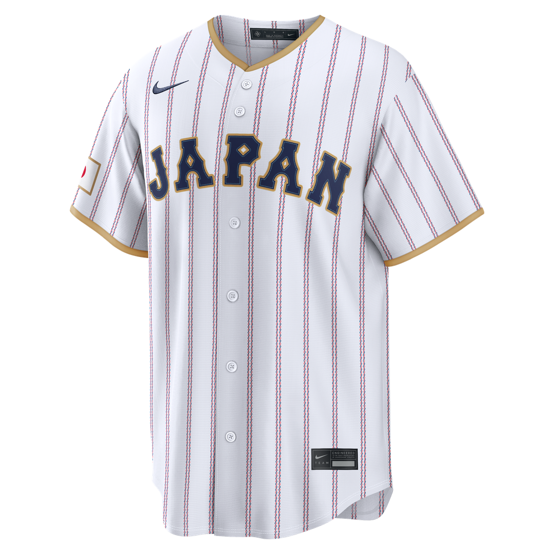 Men's Japan Baseball Munetaka Murakami White 2026 World Baseball Classic Home Stadium MLB Baseball Jersey - view 2