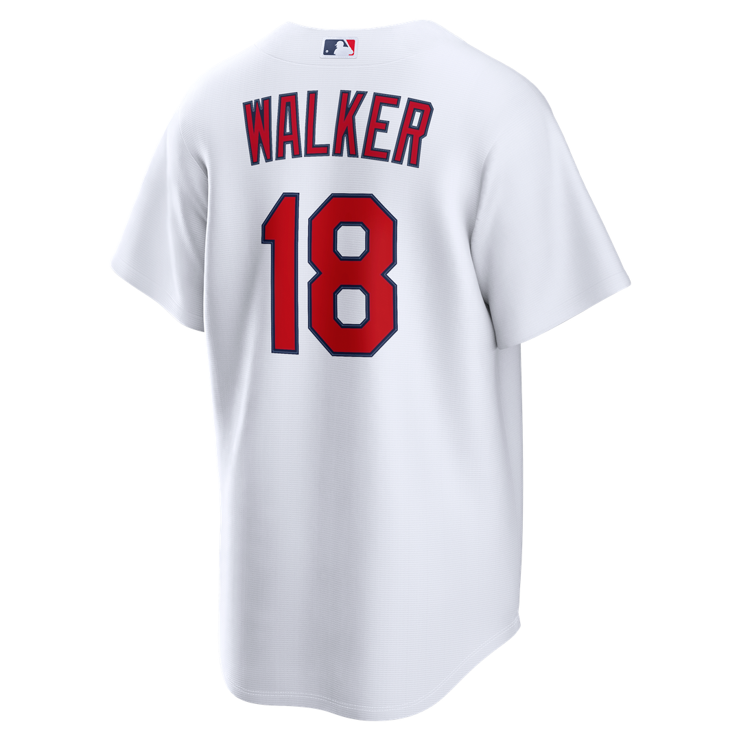 Men's St. Louis Cardinals Jordan Walker White Home Replica MLB Baseball Jersey - view 3
