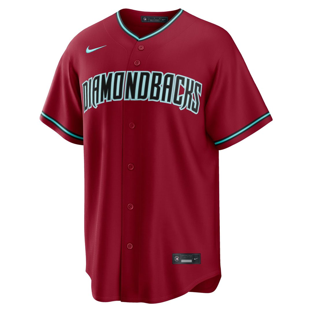 Men's Arizona Diamondbacks Corbin Carroll Gray Road Replica MLB Baseball Jersey - view 35