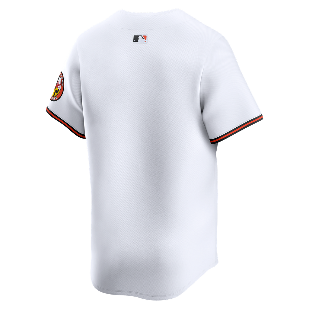 Men's Baltimore Orioles White Home Limited MLB Baseball Jersey - view 7