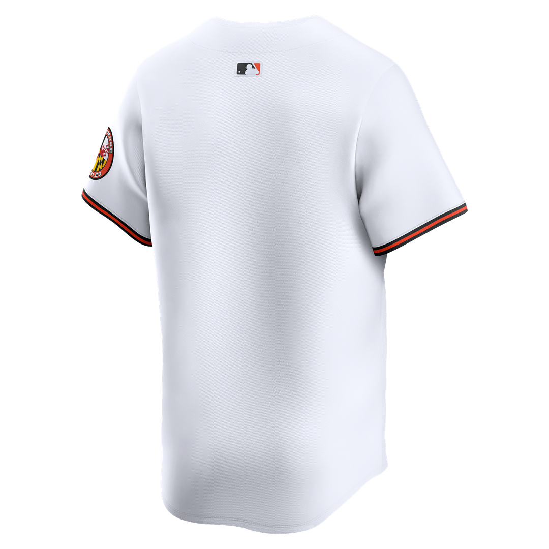 Men's Baltimore Orioles White Home Limited MLB Baseball Jersey - view 7