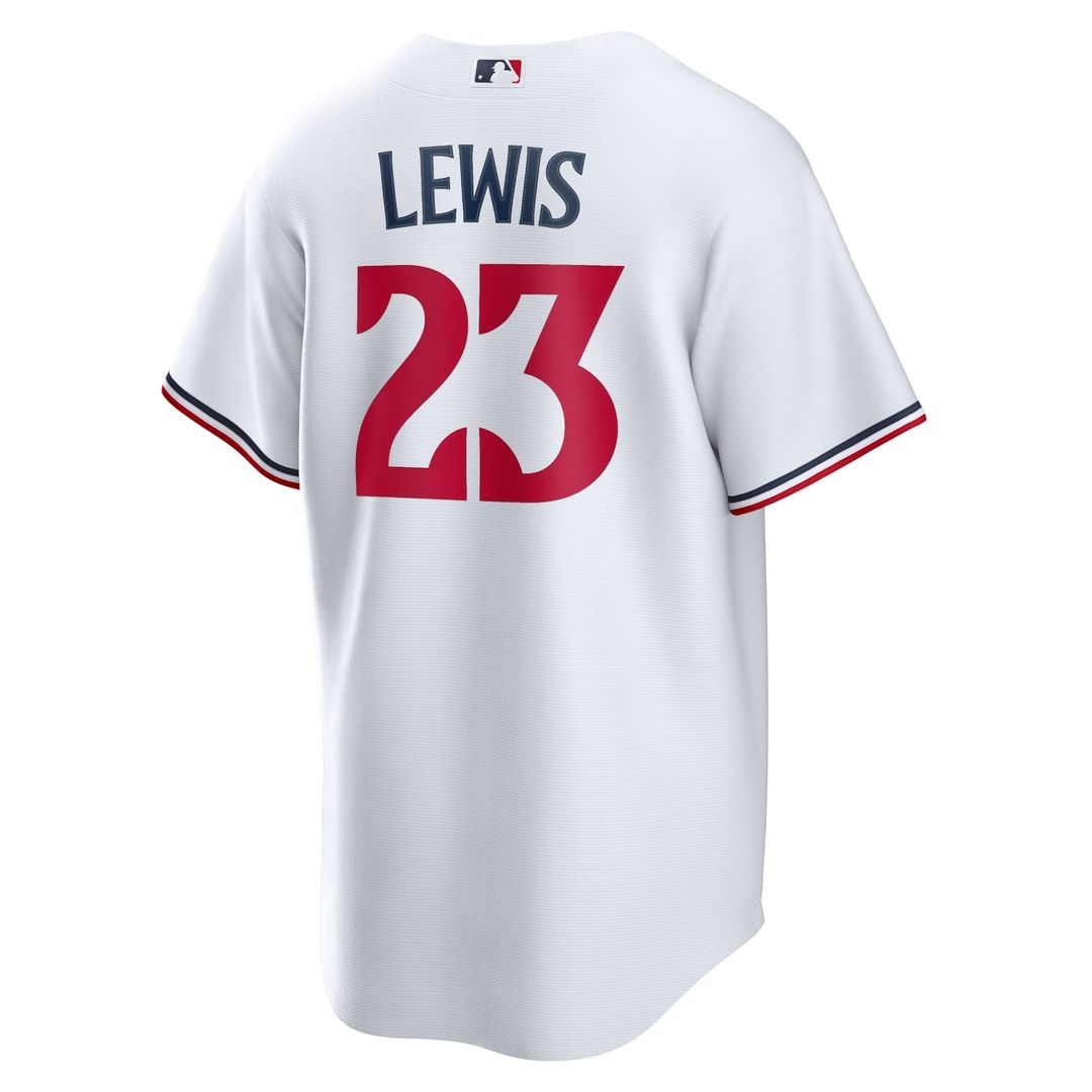 Men's Minnesota Twins Royce Lewis White Replica MLB Baseball Jersey - view 3