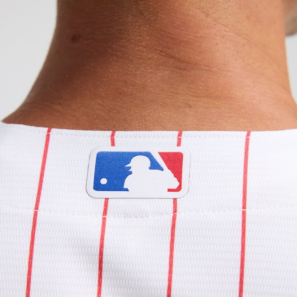 Men's Philadelphia Phillies White Home Replica MLB Baseball Jersey - view 12