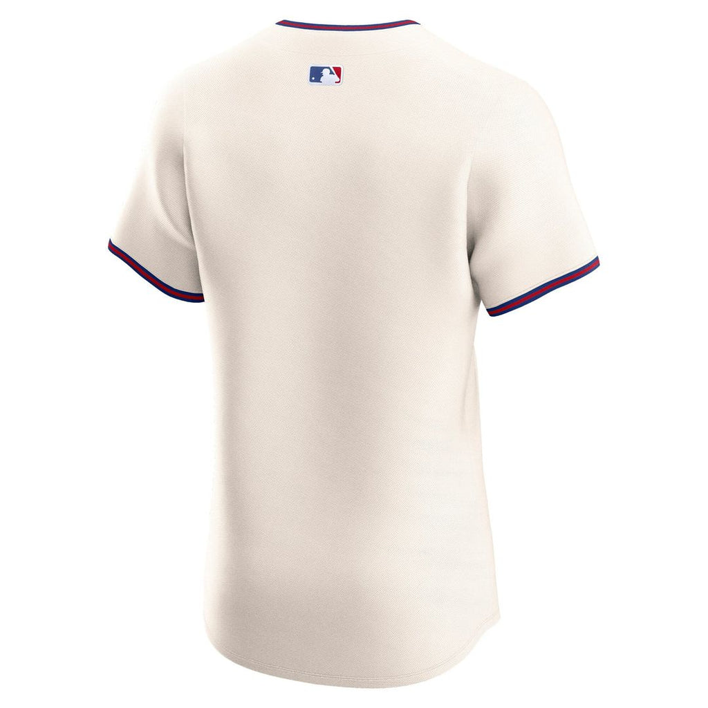 Men's Philadelphia Phillies Cream Alternate 2 Elite MLB Baseball Jersey - view 6