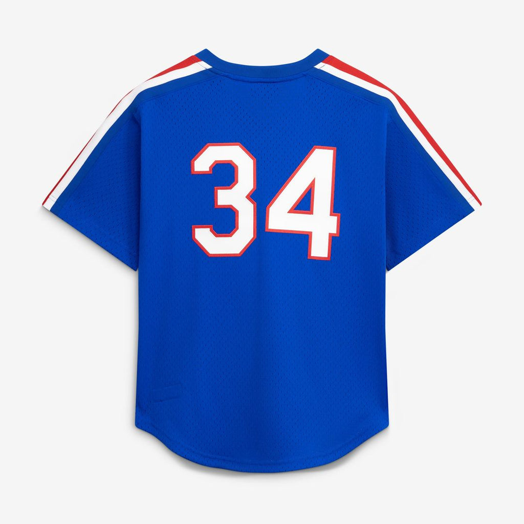 Men's Texas Rangers Nolan Ryan Royal Batting Practice MLB Baseball Jersey - view 3