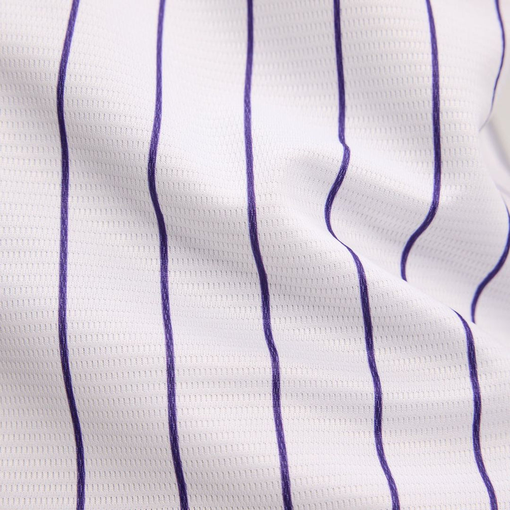 Men's Colorado Rockies White Home Replica MLB Baseball Jersey - view 22