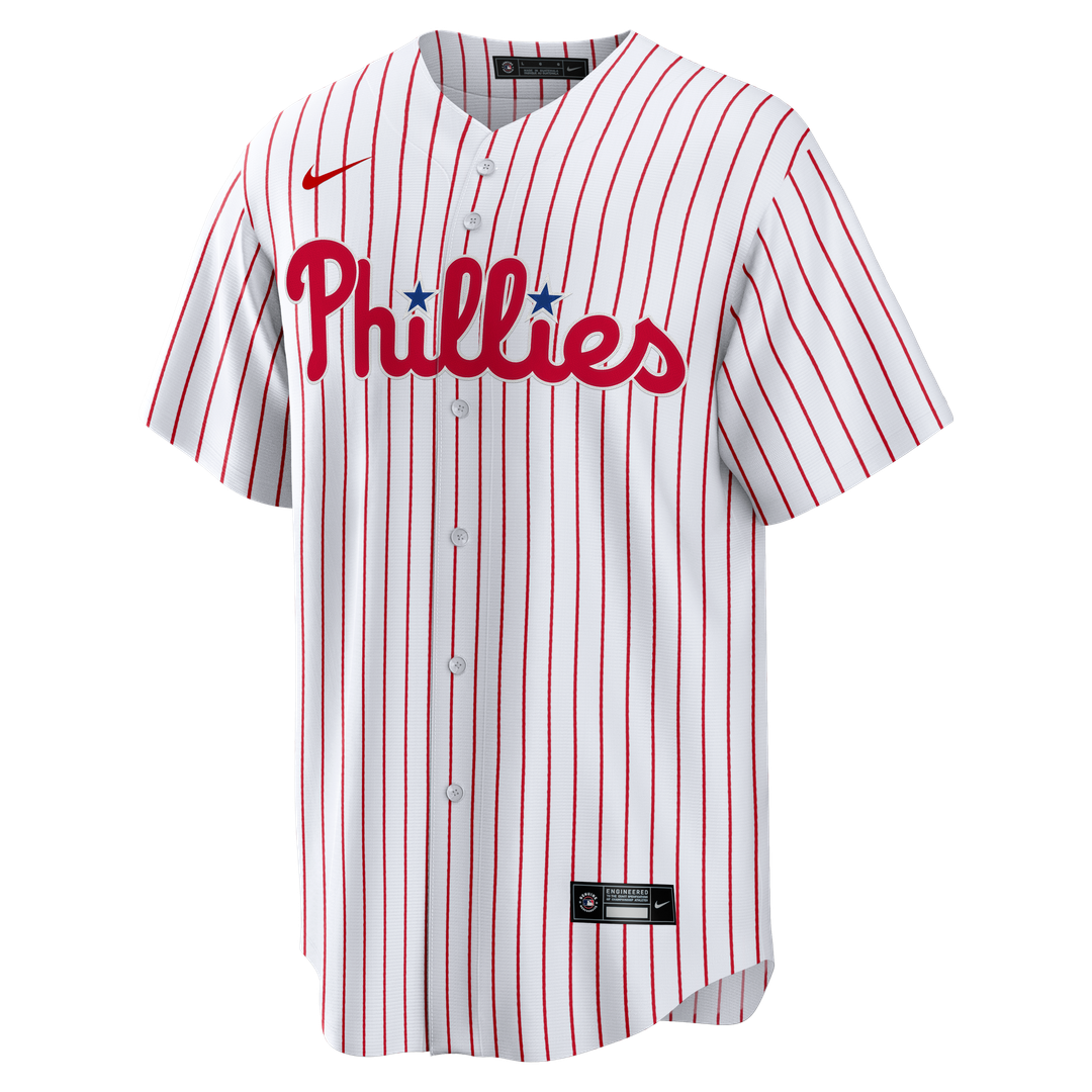 Men's Philadelphia Phillies Luis Arraez White Home Replica MLB Baseball Jersey - view 2