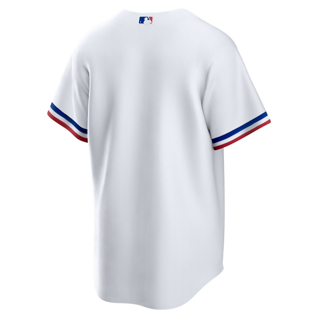 Men's Texas Rangers White Home Big & Tall Replica MLB Baseball Jersey - view 3