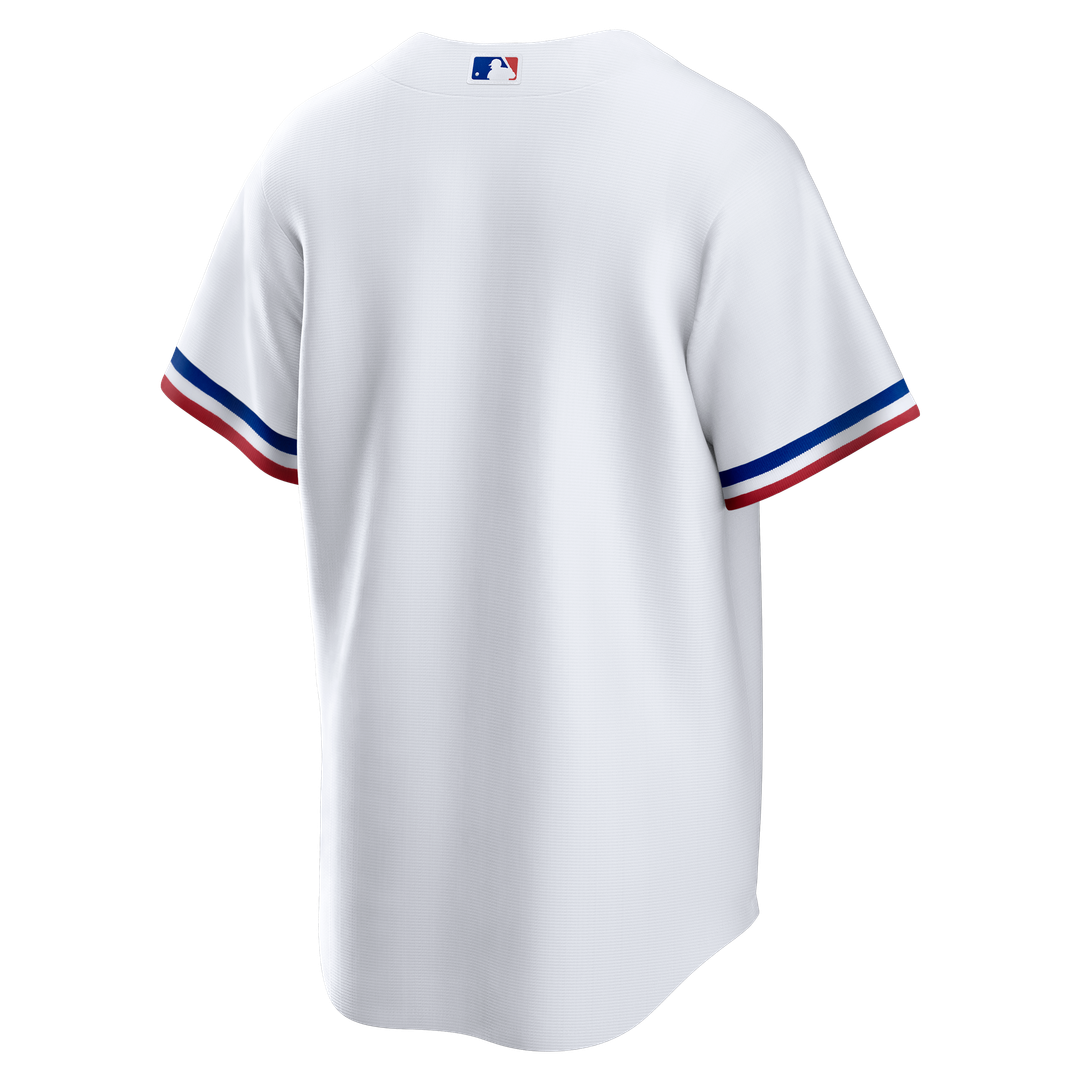 Men's Texas Rangers White Home Big & Tall Replica MLB Baseball Jersey - view 3