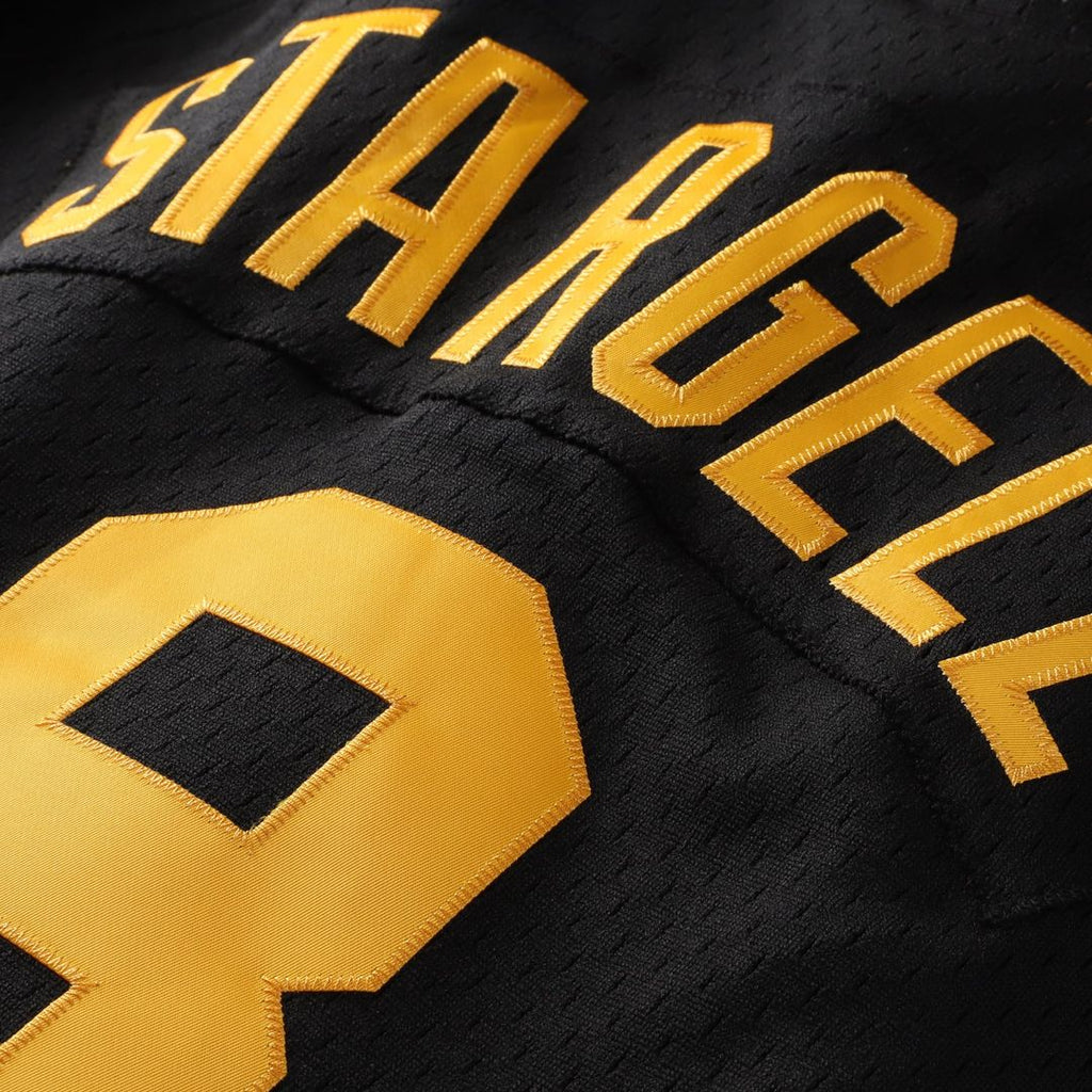 Men's Pittsburgh Pirates Willie Stargell Black Batting Practice MLB Baseball Jersey - view 5