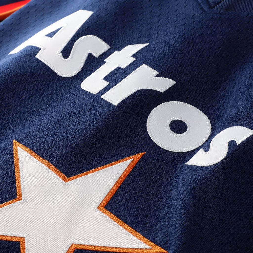 Men's Houston Astros Craig Biggio Navy Batting Practice MLB Baseball Jersey - view 4