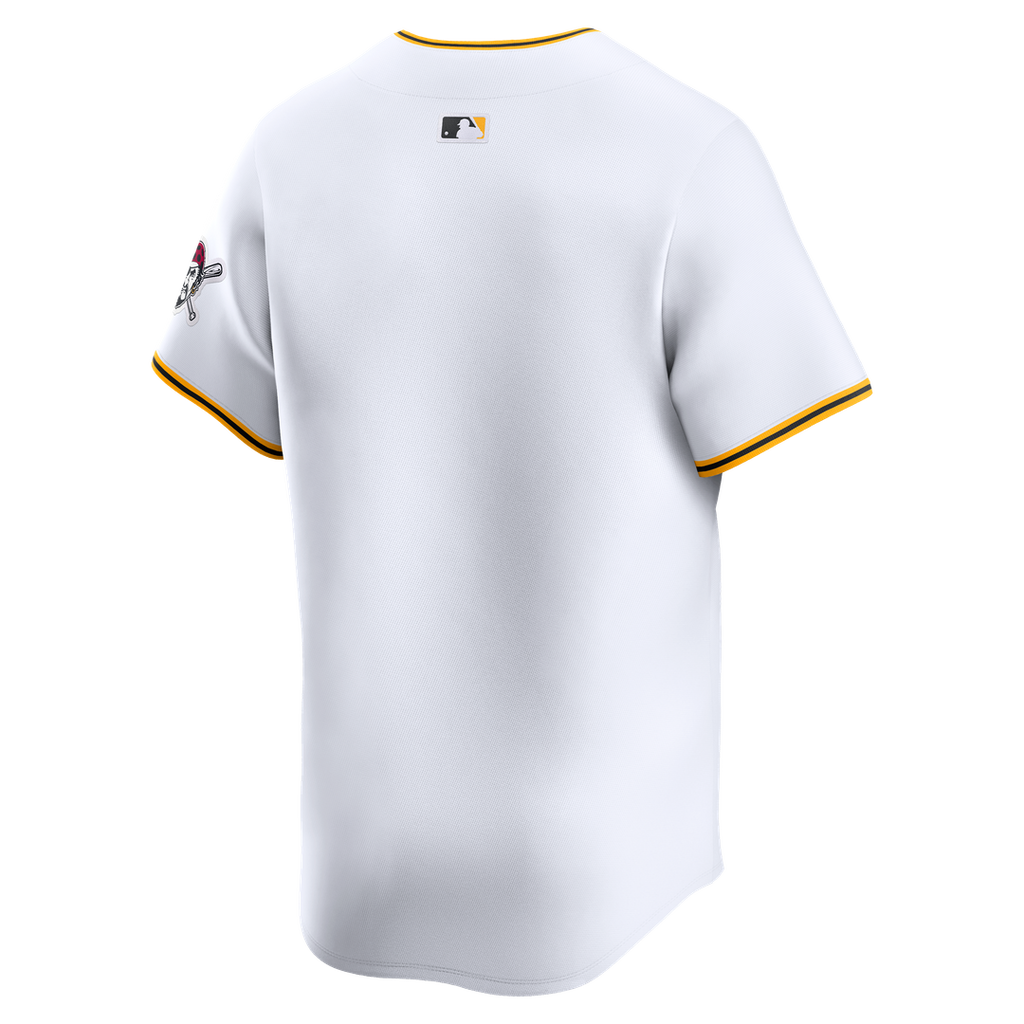 Men's Pittsburgh Pirates White Home Limited MLB Baseball Jersey - view 7