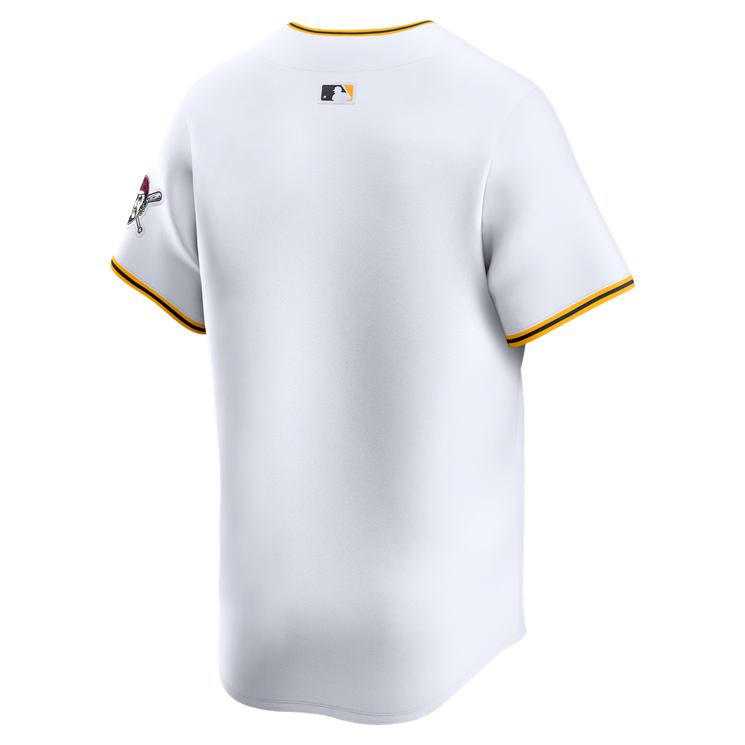 Men's Pittsburgh Pirates White Home Limited MLB Baseball Jersey - view 7