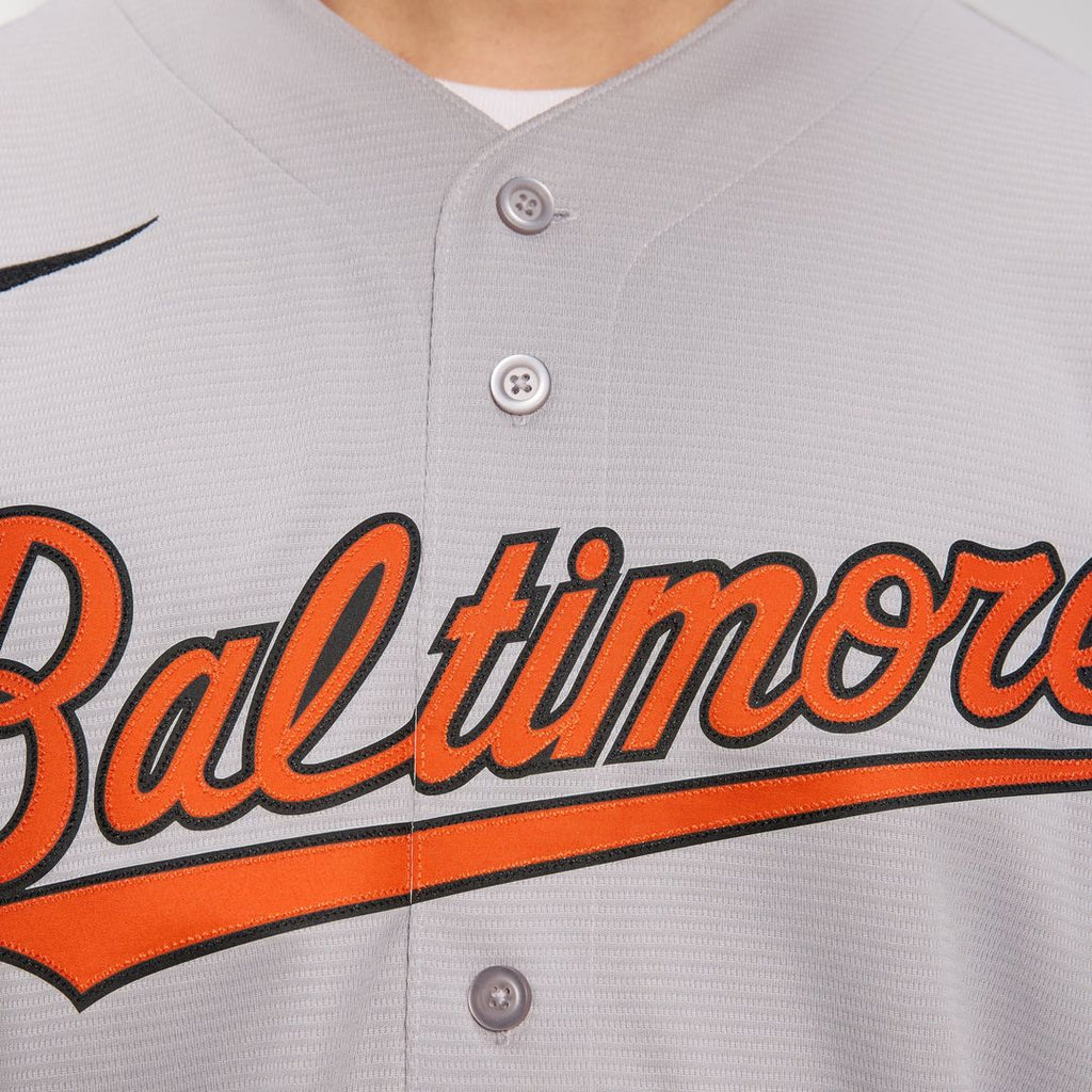 Men's Baltimore Orioles White Home Replica MLB Baseball Jersey - view 30