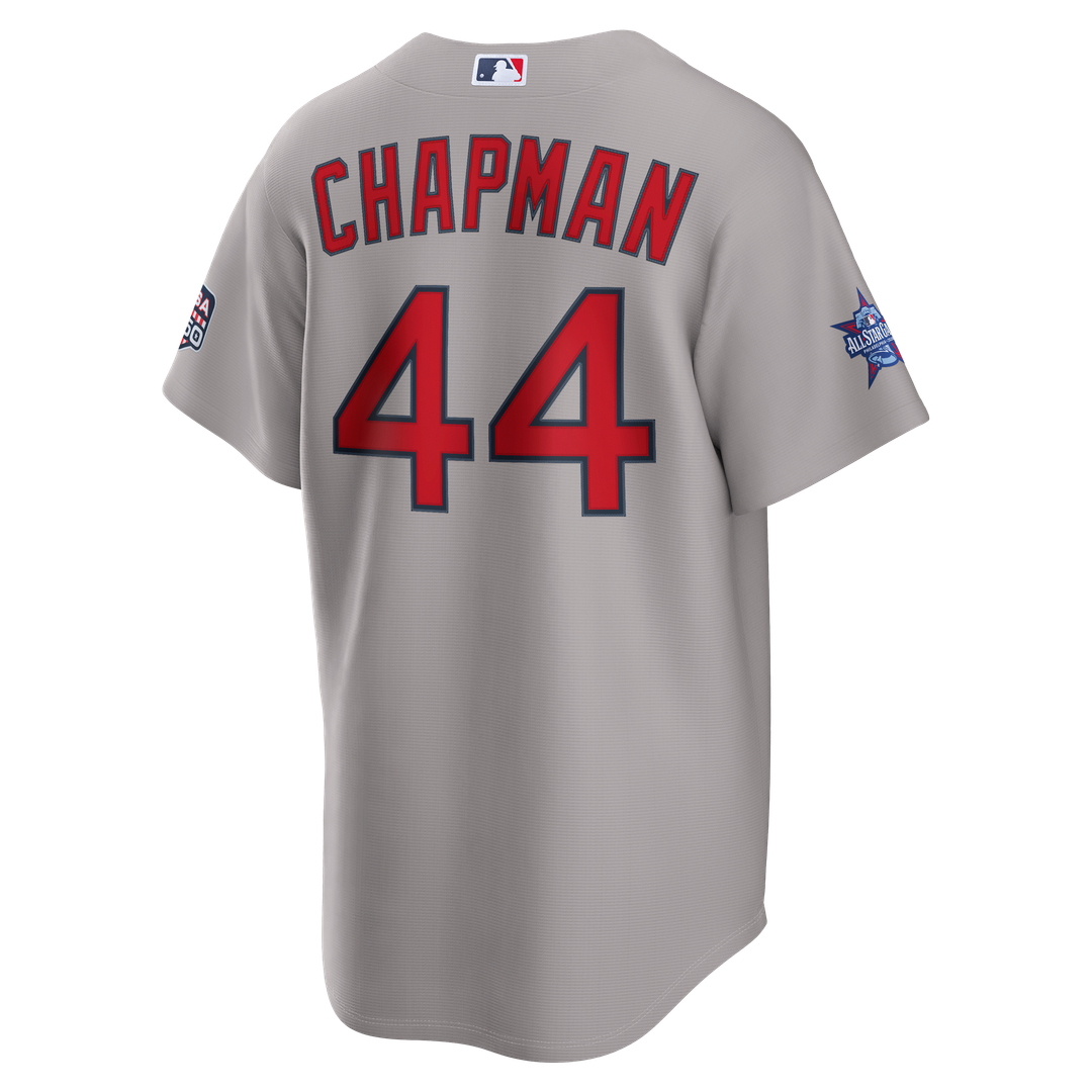 Men's 2026 All-Star Game Men's Boston Red Sox Aroldis Chapman Gray Replica MLB Baseball Jersey - view 3