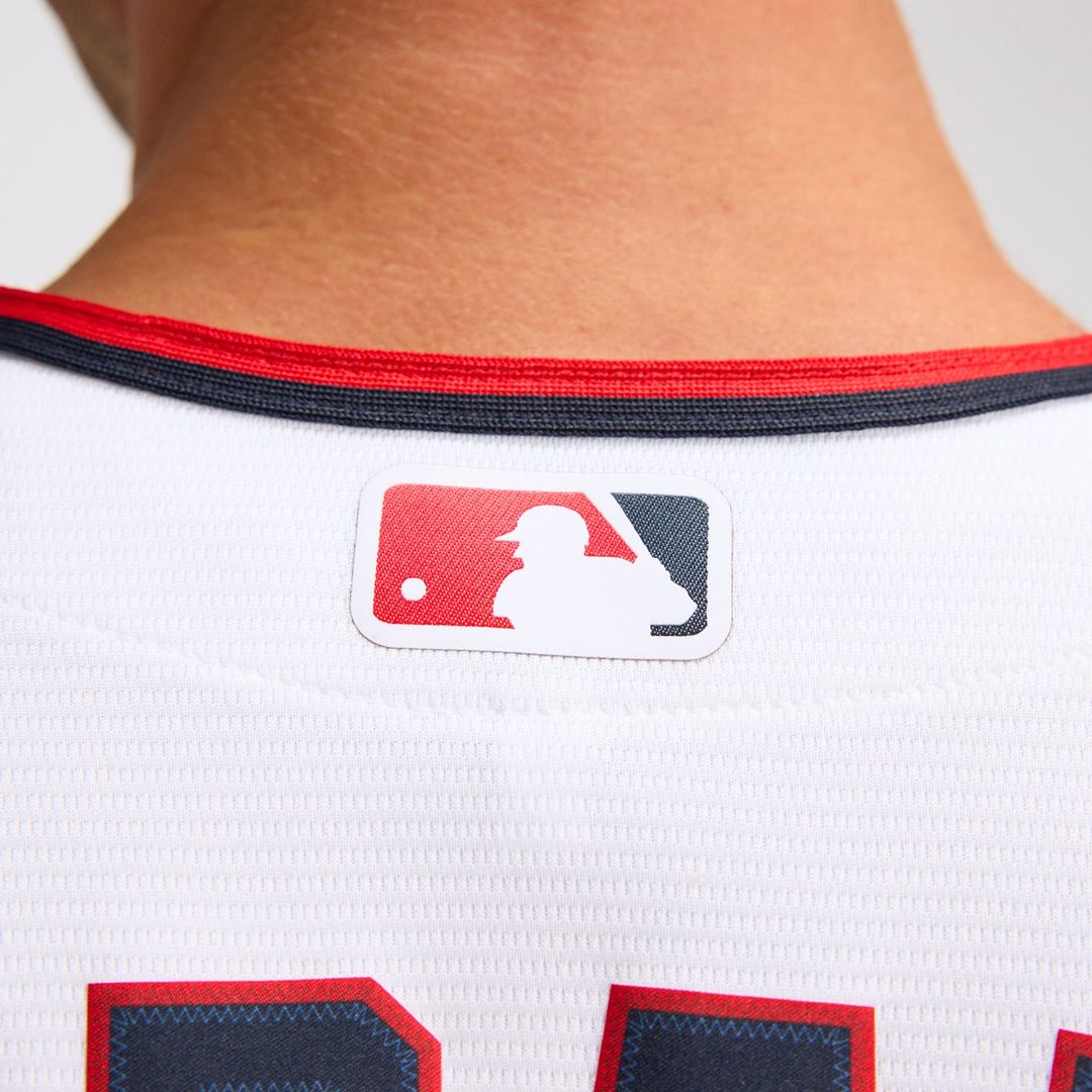 Men's Washington Nationals CJ Abrams White Home Replica MLB Baseball Jersey - view 13